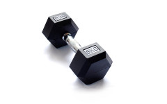 Гантель гексагональная обрезиненная 8 кг Гантель гексагональная обрезиненная 8 кг